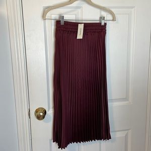 Francesca‘s new with tags pleated skirt size extra small